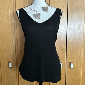 🐦‍⬛ JustFab sweater tank top sleeveless blouse size medium